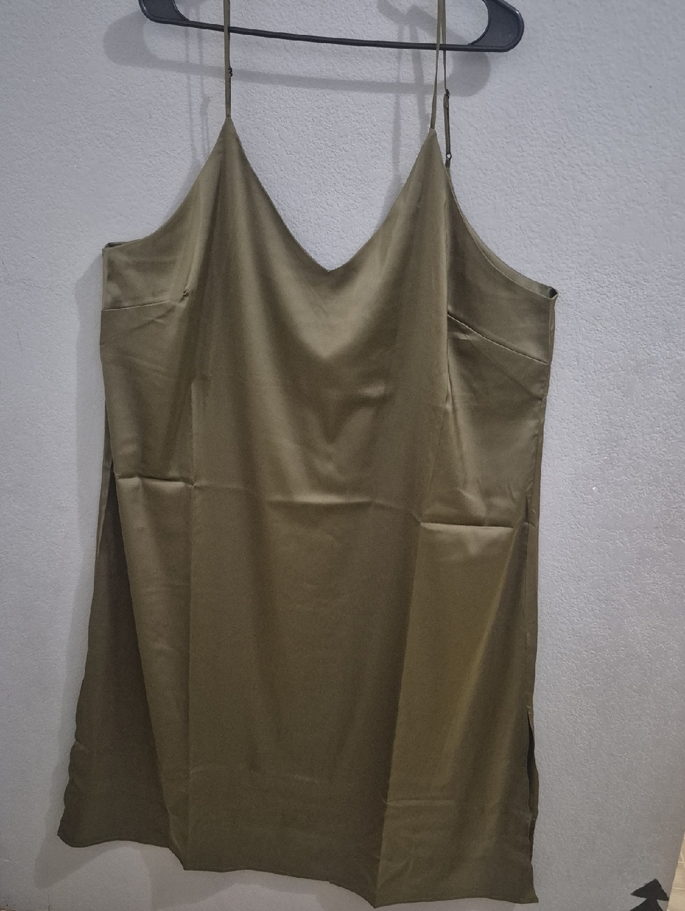 Women's Olive Slip Dress